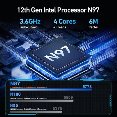 2026 Latest 16'' Laptop Windows 11 Pro, 16GB RAM 1TB SSD, Intel Quad-Core Processor(3.60GHz), 1080p FHD Display, Backlit Keyboard, Fingerprint, WiFi5, Webcam, USB3.2 Gen1, Type-C, HDMI, Metal, Gray in Kuwait