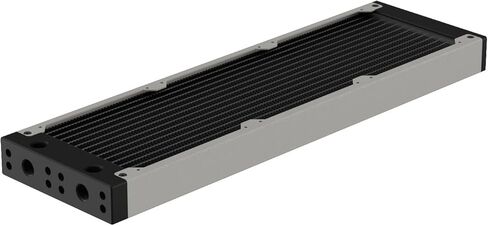PrimoChill 360SL (30 مم) مشعاع EXIMO المعياري، POM أسود، 3 × 120 مم، مروحة ثلاثية (R-SL-BK36) متوفرة بأكثر من 20 لونًا، تم تجميعها في الولايات المتحدة الأمريكية وحلقة تبريد مائية مخصصة جاهزة - أرجواني كاندي in Kuwait