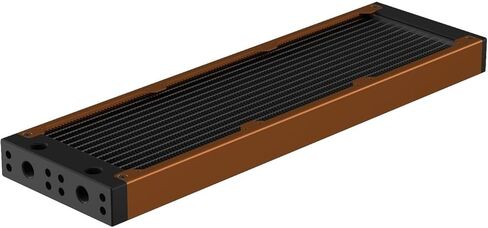 PrimoChill 360SL (30mm) EXIMO Modular Radiator, Black POM, 3x120mm, Triple Fan (R-SL-BK36) Available in 20+ Colors, Assembled in USA and Custom Watercooling Loop Ready - Candy Purple in Saudi Arabia
