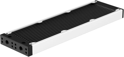 PrimoChill 360SL (30mm) EXIMO Modular Radiator, Black POM, 3x120mm, Triple Fan (R-SL-BK36) Available in 20+ Colors, Assembled in USA and Custom Watercooling Loop Ready - Candy Purple in Saudi Arabia