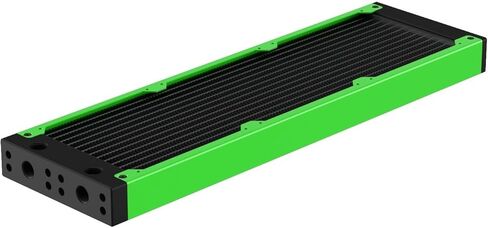 PrimoChill 360SL (30mm) EXIMO Modular Radiator, Black POM, 3x120mm, Triple Fan (R-SL-BK36) Available in 20+ Colors, Assembled in USA and Custom Watercooling Loop Ready - Candy Purple in Saudi Arabia