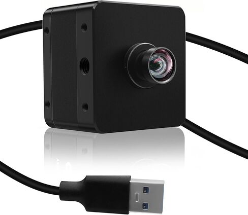 SVPRO USB3.0 Camera, 20MP USB Camera for Computer, High Resolution 5K Webcam with 95°(H) No Distortion Lens and Metal Case, AR2020 Ultra HD UVC Cam for Windows, Linux, MacOS, Android in Kuwait