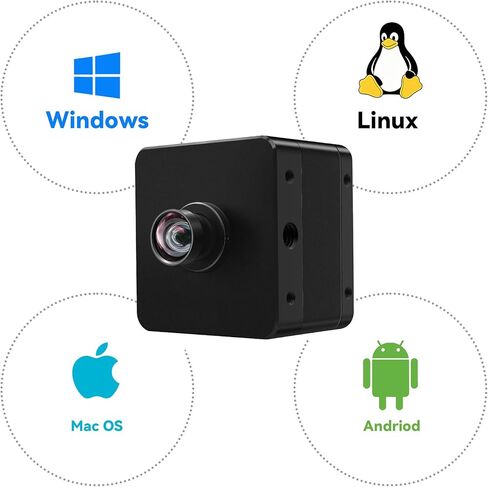 SVPRO USB3.0 Camera, 20MP USB Camera for Computer, High Resolution 5K Webcam with 95°(H) No Distortion Lens and Metal Case, AR2020 Ultra HD UVC Cam for Windows, Linux, MacOS, Android in Kuwait