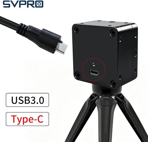 SVPRO USB3.0 Camera, 20MP USB Camera for Computer, High Resolution 5K Webcam with 95°(H) No Distortion Lens and Metal Case, AR2020 Ultra HD UVC Cam for Windows, Linux, MacOS, Android in Kuwait