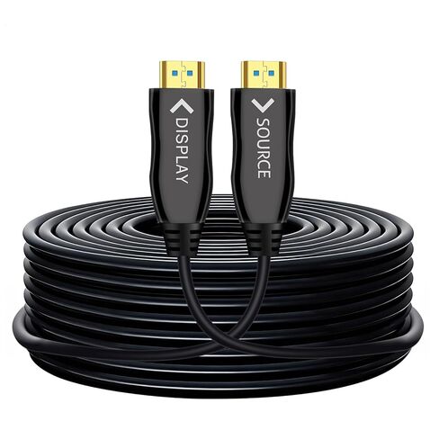 كابل HDMI من الألياف الضوئية بطول 66 قدمًا، كابل HDMI 2.0 طويل 4K، سلك HDMI عالي السرعة 18 جيجابت في الثانية 4K@60 هرتز مع HDR ARC HDCP 2.2، نحيف ومرن، لا فقدان للإشارة، كابلات كهربائية لجهاز العرض TV PS5 Xbox Laptop in Kuwait