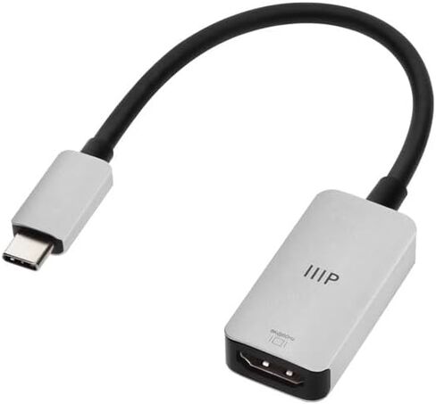 محول Monoprice USB-C إلى 8K60 HDMI 2.1 - حل عرض فائق الدقة متوافق مع MacBook Pro/Air، iPad، iPhone 15/16، للمبدعين واللاعبين والمحترفين in Kuwait