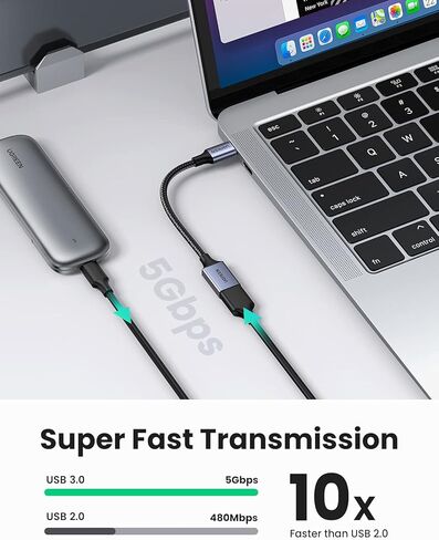 محول USB C إلى USB من UGREEN (عبوة من قطعتين) حزمة محول USB C إلى USB 3.1 الجيل الأول in Kuwait