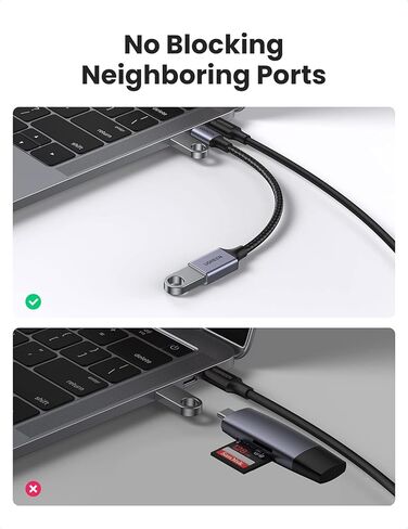 محول USB C إلى USB من UGREEN (عبوة من قطعتين) حزمة محول USB C إلى USB 3.1 الجيل الأول in Kuwait