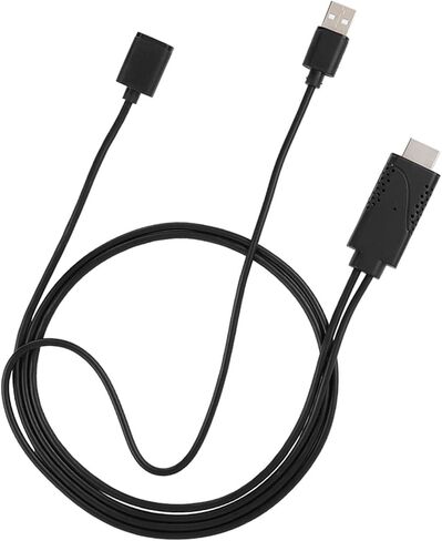 محول 2 في 1 USB أنثى إلى HDMI ذكر 1080P، وصلة كابل التوصيل والتشغيل لأجهزة Android والأجهزة اللوحية وجهاز العرض والشاشة in Kuwait