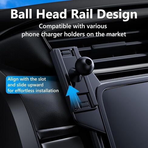 ELOHEI Car Phone Holder for Honda CR-V 2017-2022 Accessories, 7/5" Screen Phone Mount with Fixed Storage Tray and 360° Rotation Smart Phone Mount Kit in Kuwait