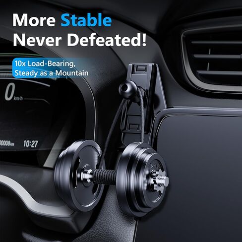 ELOHEI Car Phone Holder for Honda CR-V 2017-2022 Accessories, 7/5" Screen Phone Mount with Fixed Storage Tray and 360° Rotation Smart Phone Mount Kit in Kuwait
