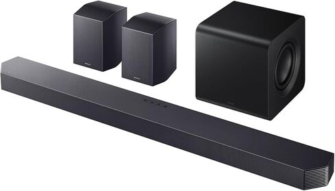 Samsung Q-Series Soundbar HW-Q930F 9.1.4 ch Subwoofer & Rear Speaker (2025), Wireless Dolby Atmos, 17 Speaker in Kuwait