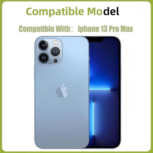 New Touch Screen Digitizer Replacement Compatible with iPhone 13 Pro Max [6.7 inch] A2643, A2484, A2641, A2644, A2645 with Specialized Repair Tools Kit. (No LCD Digitizer)-with OCA Adhesive in Kuwait