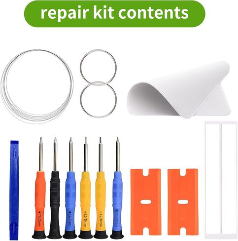 New Touch Screen Digitizer Replacement Compatible with iPhone 13 Pro Max [6.7 inch] A2643, A2484, A2641, A2644, A2645 with Specialized Repair Tools Kit. (No LCD Digitizer)-with OCA Adhesive in Kuwait