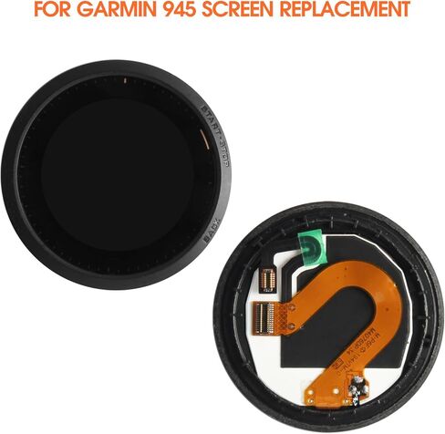 for Garmin 945 LCD Display Touch Screen for Garmin 945 Smart Watch LCD Replacement Repair Parts Black in Kuwait
