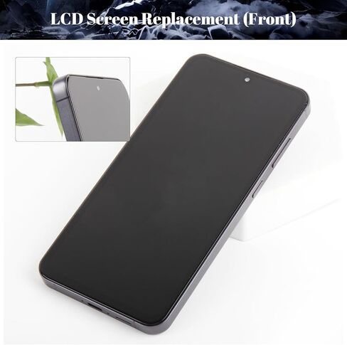TFT لهاتف Samsung Galaxy S24 FE شاشة LCD لشاشة Samsung SM-S721B SM-S721U استبدال شاشة SM-S721W SM-S7210 شاشة LCD SM-S721N طقم إصلاح مجموعة رقمنة اللمس (6.7 بوصة، أسود مع إطار) in Kuwait
