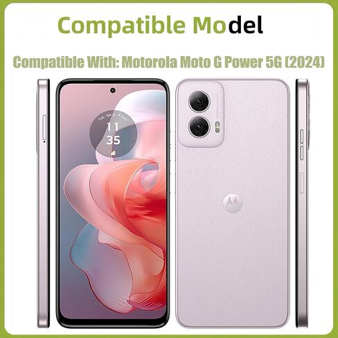 LCD Display [with Fingerprint Function] Compatible with Motorola Moto G Power 5G 2024 [6.7 inch] XT2415V Screen Touch Digitizer Assembly LCD Display with Repair kit in Kuwait