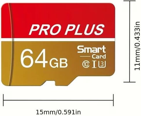 High-Speed MicroSD Memory Card U3 Class 10 Fast Read/Write 8GB-128GB for Smartphones, Tablets, Security Cameras, 8G in Kuwait
