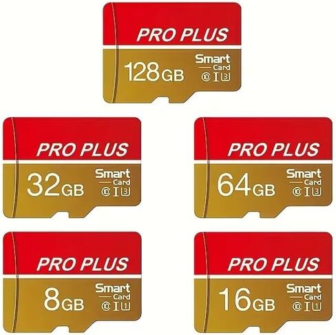 High-Speed MicroSD Memory Card U3 Class 10 Fast Read/Write 8GB-128GB for Smartphones, Tablets, Security Cameras, 8G in Kuwait