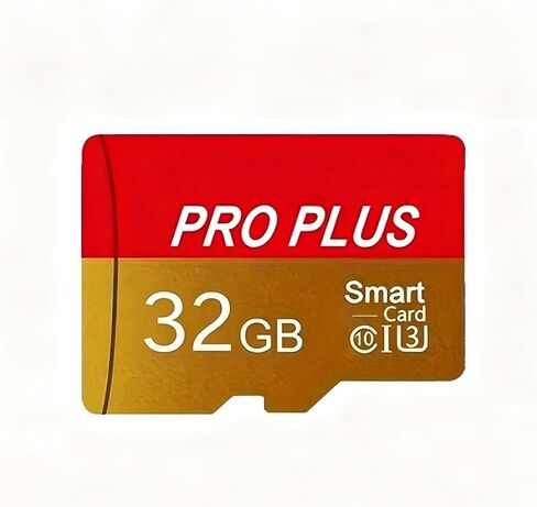 Red with Neutral Adapter Memory Card Mobile Phone, Surveillance, Speaker, Camera Speaker MP3，SD Card 16GB in Kuwait