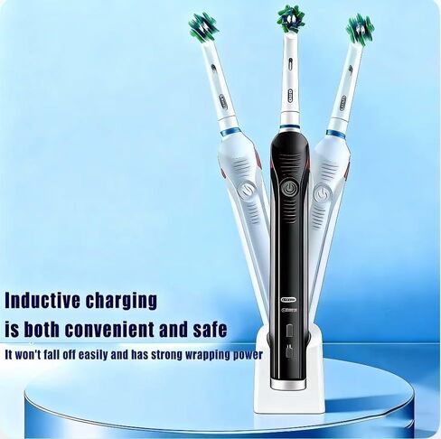Wall Charger for Oral-B Braun Electric Toothbrush,Toothbrush Outlet Charger for Oral-B/Braun Most Models（Excluding iO 7/8/9/10 and Pulsonic Series） White in Kuwait