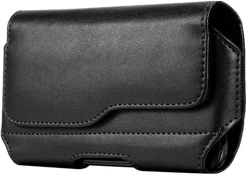Universal Phone Pouch Case Waist Bag Belt Clip, Phone Leather Cover Pouch Waist Fanny Pack(XL) in Kuwait