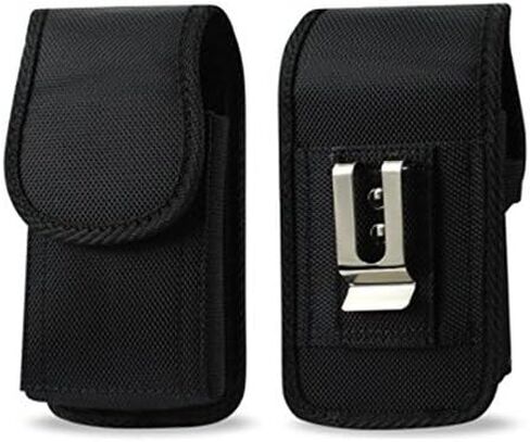 Compatible with Samsung Galaxy J7 2018,J7 Refine, J7 Star/J7 Areo/ J7 Top/J7V Vertical Nylon Case Pouch Holster with Belt Clip (fit J7 with Thin or Slim case) in Kuwait