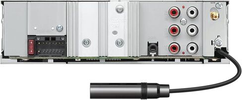 JVC KD-X482DBT راديو سيارة USB مع DAB+ ومجموعة بلوتوث بدون استخدام اليدين (USB، مدخل AUX، 3 × مخرج مسبق 2.5 فولت، Amazon Alexa، معالج صوت، 4 × 50 واط، إضاءة VAR)، أسود in Kuwait