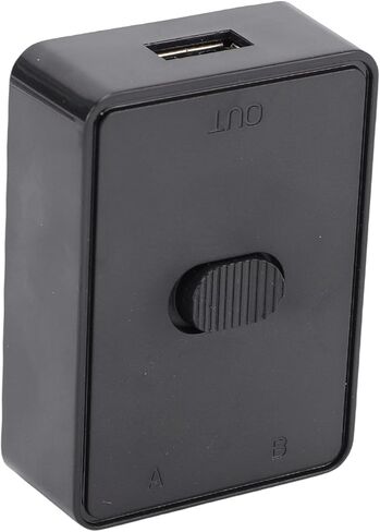 Focket USB Switcher, USB 3.0 Switch Selector 2 Computers Share 1 Printer Plug and Play with High Speed Data Transfer for PC in Kuwait