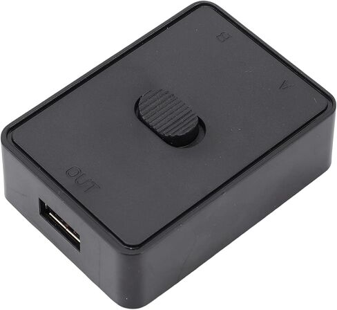 Focket USB Switcher, USB 3.0 Switch Selector 2 Computers Share 1 Printer Plug and Play with High Speed Data Transfer for PC in Kuwait