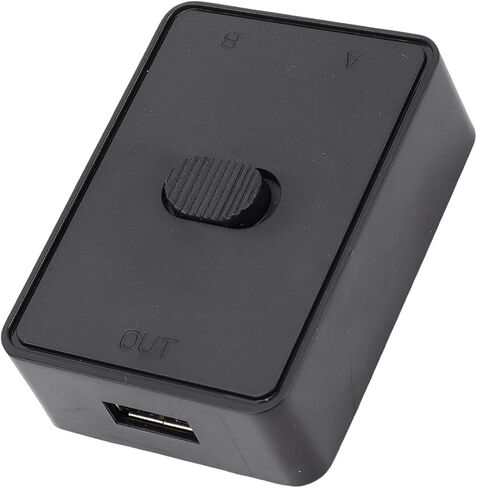 Focket USB Switcher, USB 3.0 Switch Selector 2 Computers Share 1 Printer Plug and Play with High Speed Data Transfer for PC in Kuwait