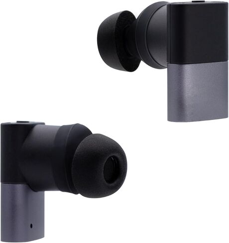 أطراف أذن إسفنجية بديلة من Klowcok لـ Status Pro X/بين 3ANC / الصوت بين سماعات الأذن Pro، 3 أزواج (S/M/L) (أسود) in Kuwait
