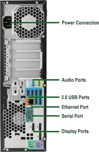 كمبيوتر مكتبي HP Z240 SFF، ومعالج Intel Core i5 6500 بسرعة 3.2 جيجا هرتز، وذاكرة الوصول العشوائي DDR4 بسعة 16 جيجابايت، ومحرك أقراص NVMe SSD بسعة 512 جيجابايت، وواي فاي | بلوتوث، لوحة مفاتيح وماوس لاسلكي، Windows 11 (متجدد) in Kuwait