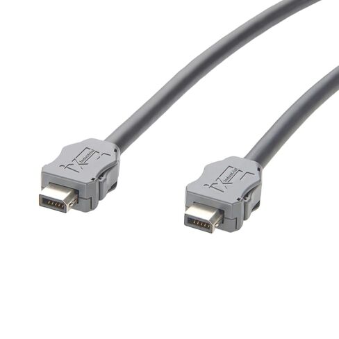 كابل إيثرنت IX صناعي Cat6A IX40G-A-10S-CV(7.0) IX مفتاح إلى IX مفتاح 10 جيجابت في الثانية كابل SFTP مزدوج الحماية للمفاتيح الصناعية لرؤية آلة الكاميرا الصناعية (2M/6.6FT) in Kuwait