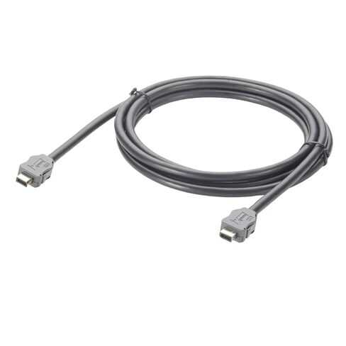 كابل إيثرنت IX صناعي Cat6A IX40G-A-10S-CV(7.0) IX مفتاح إلى IX مفتاح 10 جيجابت في الثانية كابل SFTP مزدوج الحماية للمفاتيح الصناعية لرؤية آلة الكاميرا الصناعية (2M/6.6FT) in Kuwait