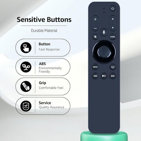 RETROSUN All URC1110 جهاز التحكم عن بعد الصوتي البديل لـ Apple TV HD و4K TV Box، يدعم Siri in Kuwait