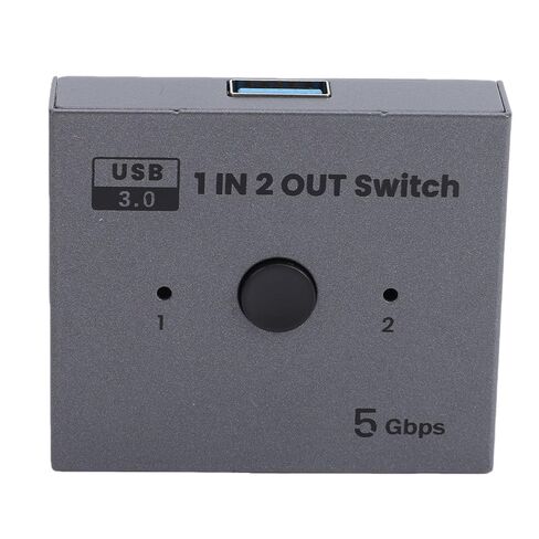 banapoy USB 3.0 Switcher, Bidirectional USB 3.0 Switcher, 1 in 2 Out or 2 in 1 Out, .0 Sharing Switchs, Printer Splitter, for Keyboards, Scanner, Docking Stations or More in Kuwait