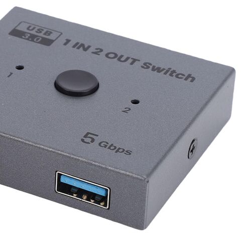 banapoy USB 3.0 Switcher, Bidirectional USB 3.0 Switcher, 1 in 2 Out or 2 in 1 Out, .0 Sharing Switchs, Printer Splitter, for Keyboards, Scanner, Docking Stations or More in Kuwait