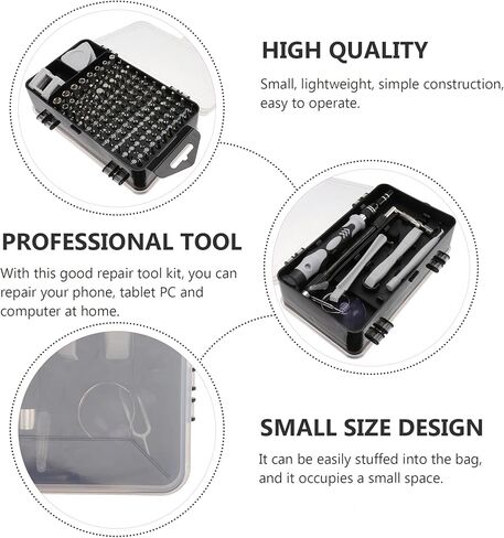 DOITOOL Multifunctional Screwdriver Set Mobile Phone Repair Toolkit Includes Magnetic Screwdriver Head Professional Repair Tools in Kuwait