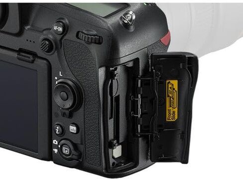 كاميرا نيكون D850 DSLR مع عدسة 24-120 ملم f/4G ED VR | 45.7 ميجابكسل | ذاكرة بدقة 4K UHD + سعة 64 جيجابايت، ومصباح فيديو LED، ومجموعة حشو مكونة من 3 قطع، وحامل ثلاثي القوائم، ومقبض والمزيد (متجددة) in Kuwait