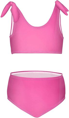 Plaaee Girl's Bikini Swimsuit Gold Glitter Beach Suit 2 قطعة Summer Swimwear 4T in Saudi Arabia