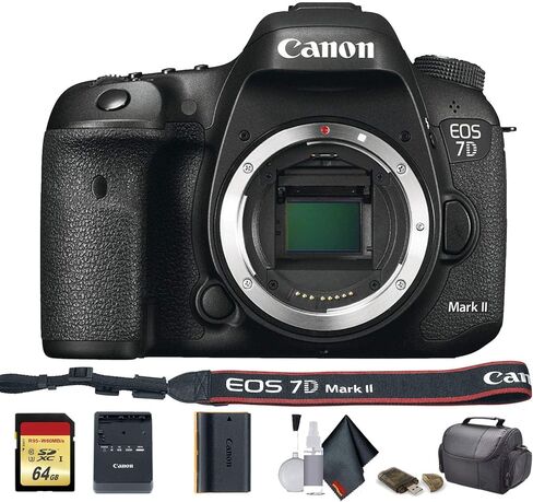 كاميرا Canon EOS 7D Mark II DSLR (الطراز الدولي) (9128B002) - حزمة البداية in Kuwait