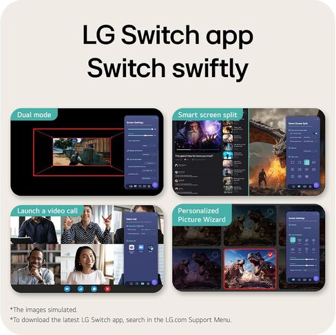 LG 27G414B-B شاشة ألعاب Ultragear Full HD (1920 x 1080) IPS مقاس 27 بوصة 144 هرتز، 1 مللي ثانية، متوافقة مع NVIDIA G-Sync، FreeSync، HDR10، مكبر صوت مدمج، مفتاح، HDMI، منفذ عرض، حامل إمالة/ارتفاع، أسود in Kuwait