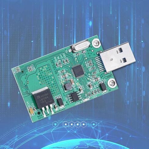 Easy to Use MSATA Adapter MSATA to USB3.0 Adapter Card for on Travel Data Backups and Storage Powerful Power Supply Portable Flashing Drives Converters in Kuwait