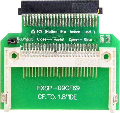 بطاقة Merory مدمجة إلى 50Pin 1.8" محول SSD لمحرك الأقراص الصلبة IDE للذاكرة المدمجة in Kuwait