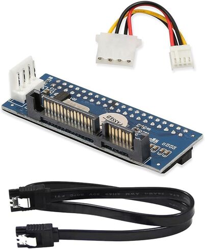 3.5 IDE to Converter Card Adapter for 40-pin Hard Drive Disk Burner to 7+15pin Data Motherboard Adapter in Kuwait