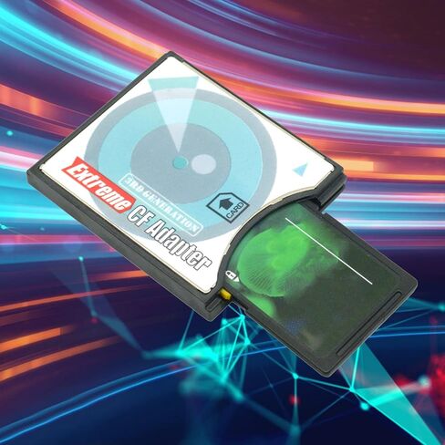 Memory Card Adapter to High-Speed Extreme Compact Type II for Camera Reader Case for Cameras in Kuwait