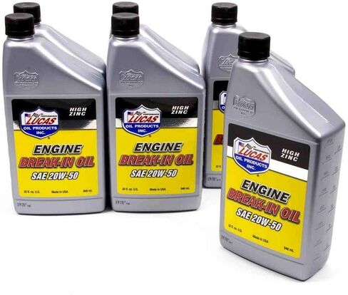 Lucas Oil 10630-6PK SAE 30WT Break-in Oil - 1 Quart, (Case of 6) in Kuwait