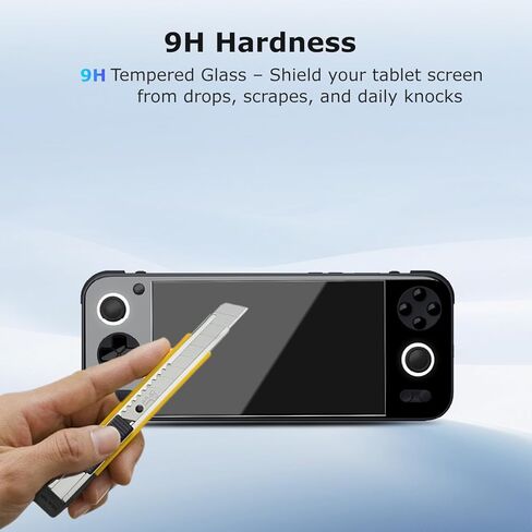 【عبوتان】 واقي شاشة وحدة التحكم في الألعاب المحمولة باليد AYANEO Pocket S - زجاج مقسى 9H، مضاد للخدش، وضوح عالي الدقة، حساس للمس، سهل التركيب، مضاد لبصمات الأصابع، خالي من الفقاعات in Kuwait