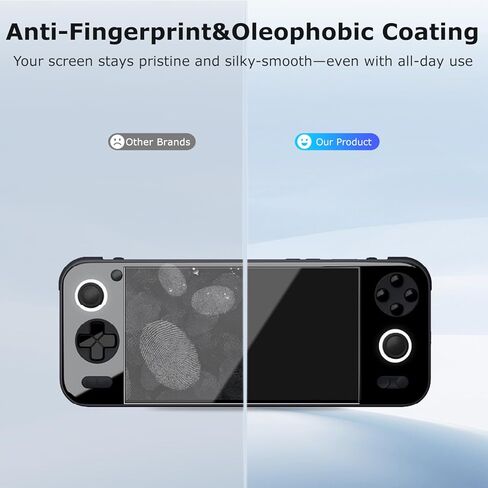 【عبوتان】 واقي شاشة وحدة التحكم في الألعاب المحمولة باليد AYANEO Pocket S - زجاج مقسى 9H، مضاد للخدش، وضوح عالي الدقة، حساس للمس، سهل التركيب، مضاد لبصمات الأصابع، خالي من الفقاعات in Kuwait